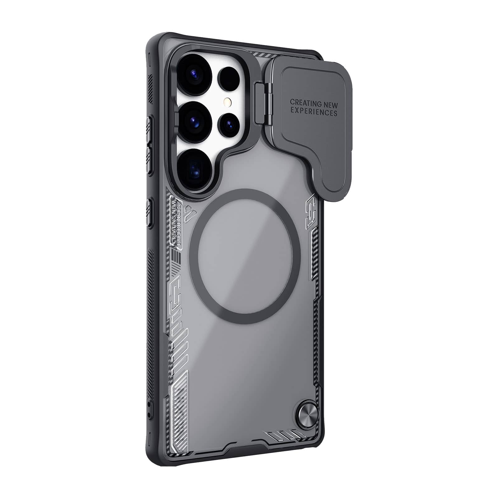 SS Gxy S25 Ultra - NILLKIN Iceblade Prop Magnetic Case Black - 3