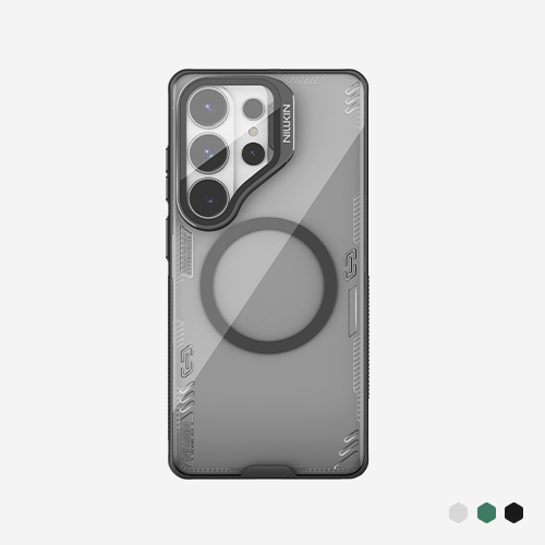 SS Gxy S26 Ultra - NILLKIN Iceblade Prop Magnetic Case Transparent Lens Dark Night Black - 2