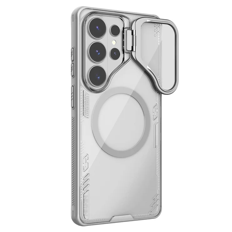 SS Gxy S26 Ultra - NILLKIN Iceblade Prop Magnetic Case Transparent Lens Twilight Gray - 2