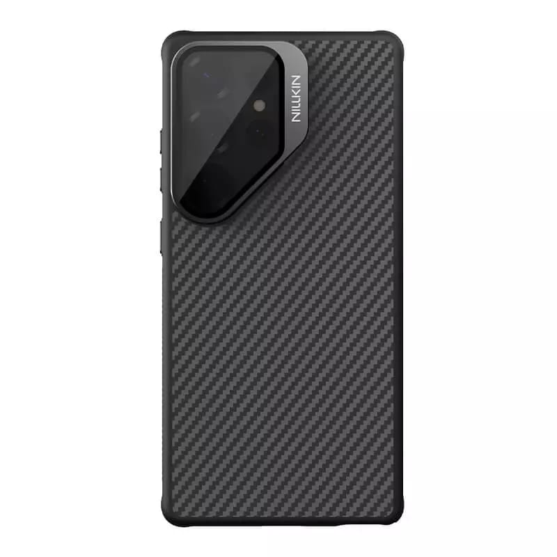 SS Gxy S25 Ultra - NILLKIN CarboProp Magnetic Case Transparent Lens Black - 2