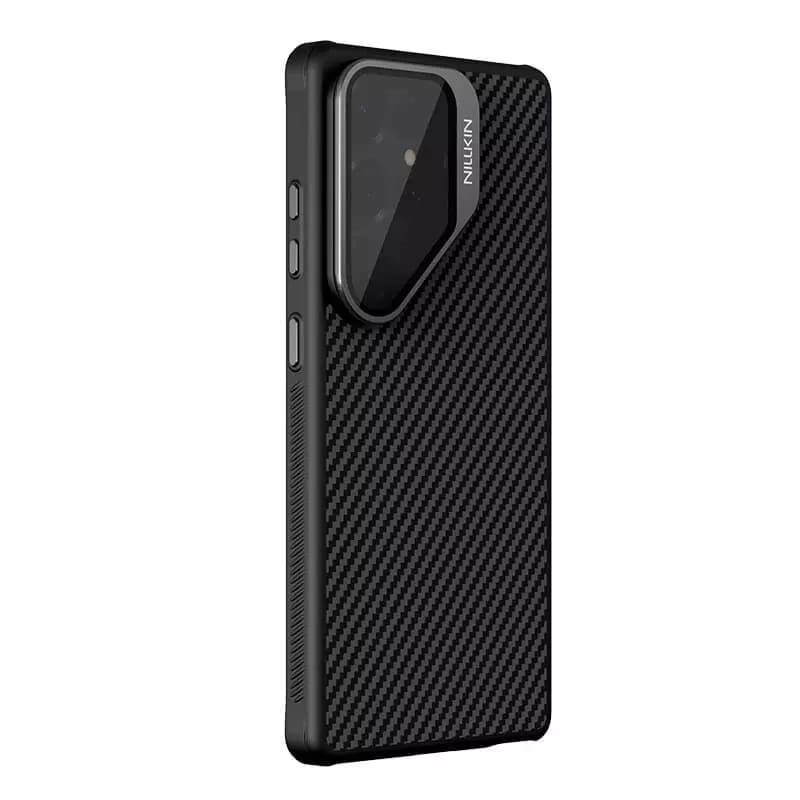 SS Gxy S25 Ultra - NILLKIN CarboProp Magnetic Case Transparent Lens Black - 4