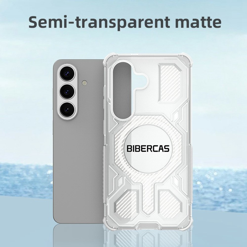 SS Gxy S26 - BIBERCAS Transparent Series Cover Transparent - 5