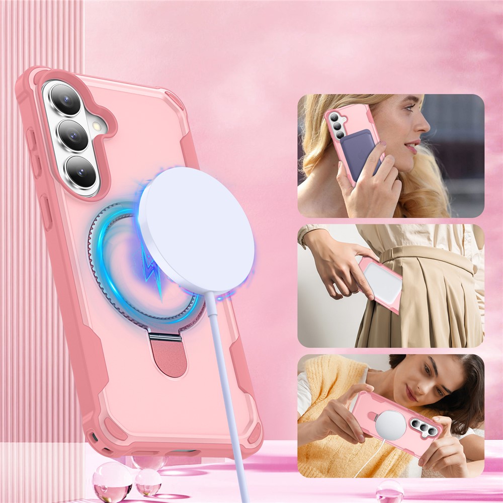 SS Gxy S26 - Shockproof Kickstand Pink - 5