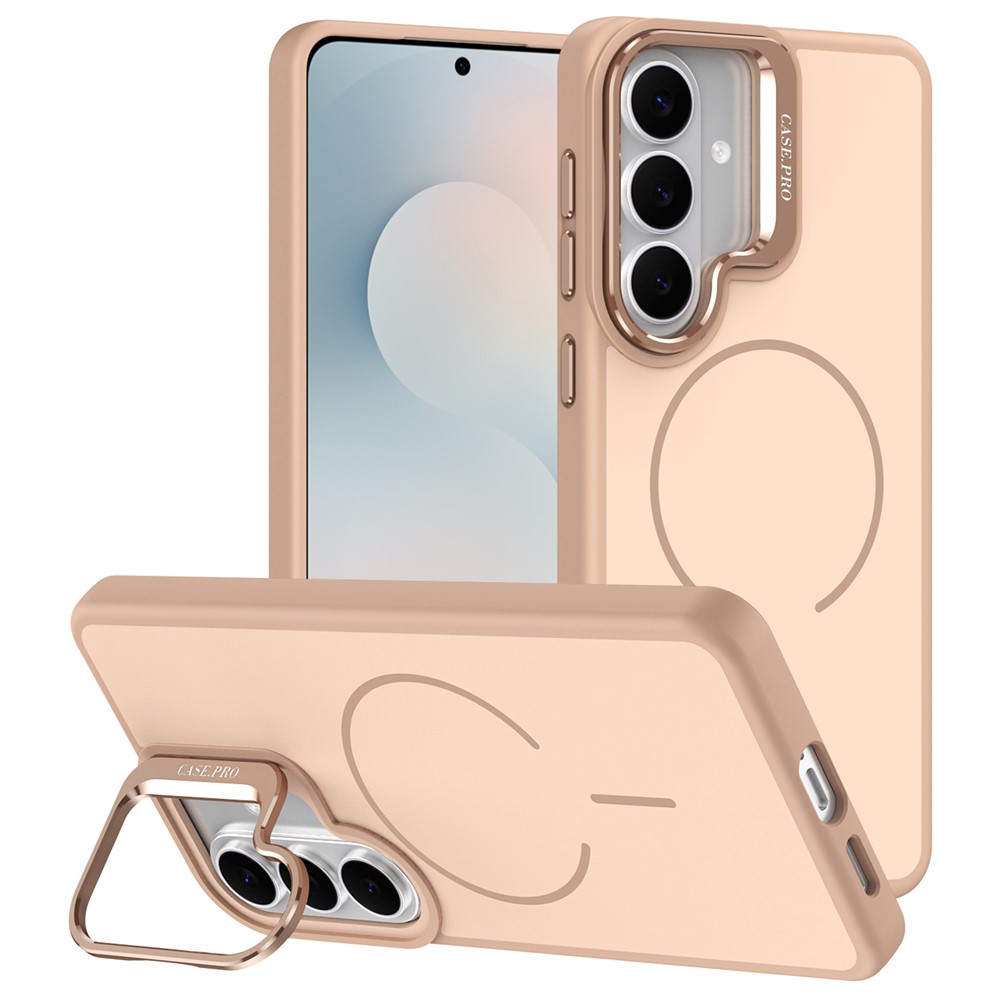 SS Gxy S26 - Skin-Touch With Foldable Kickstand Desert Gold