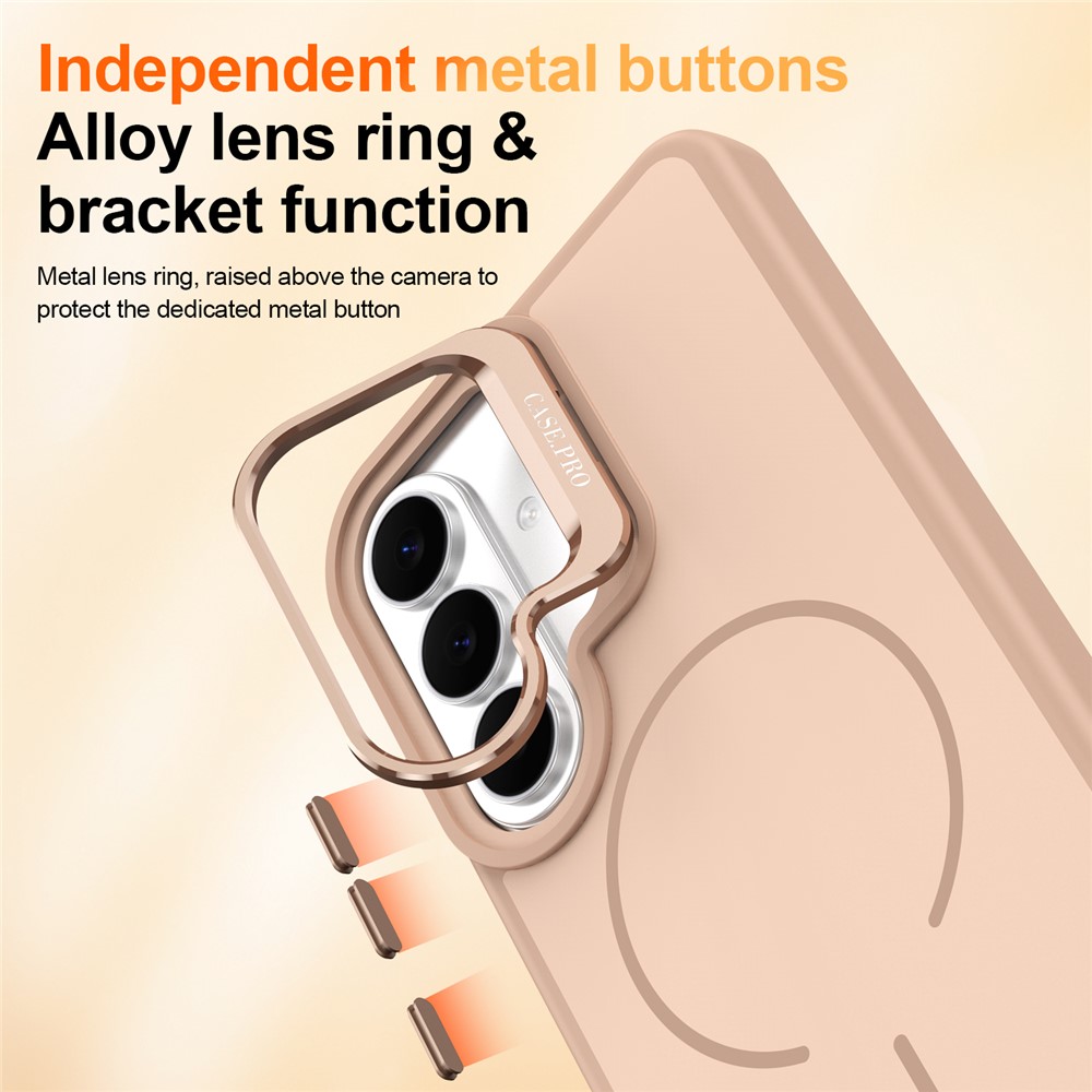 SS Gxy S26 - Skin-Touch With Foldable Kickstand Desert Gold - 6