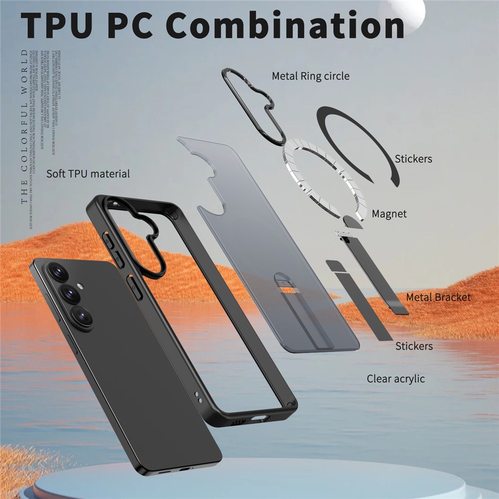 SS Gxy S26 - TPU Acrylic Black - 6