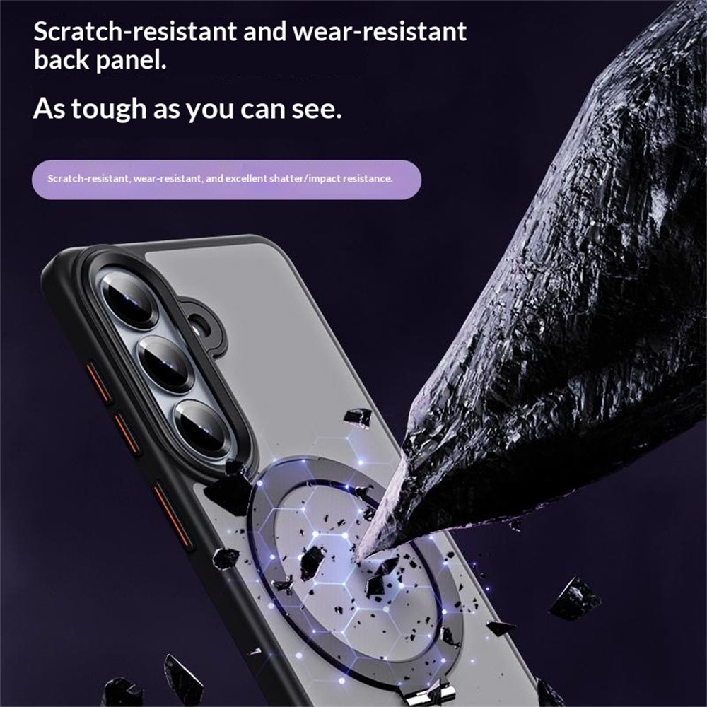SS Gxy S26 Plus - Acrylic Hidden Magnetic Silver - 2