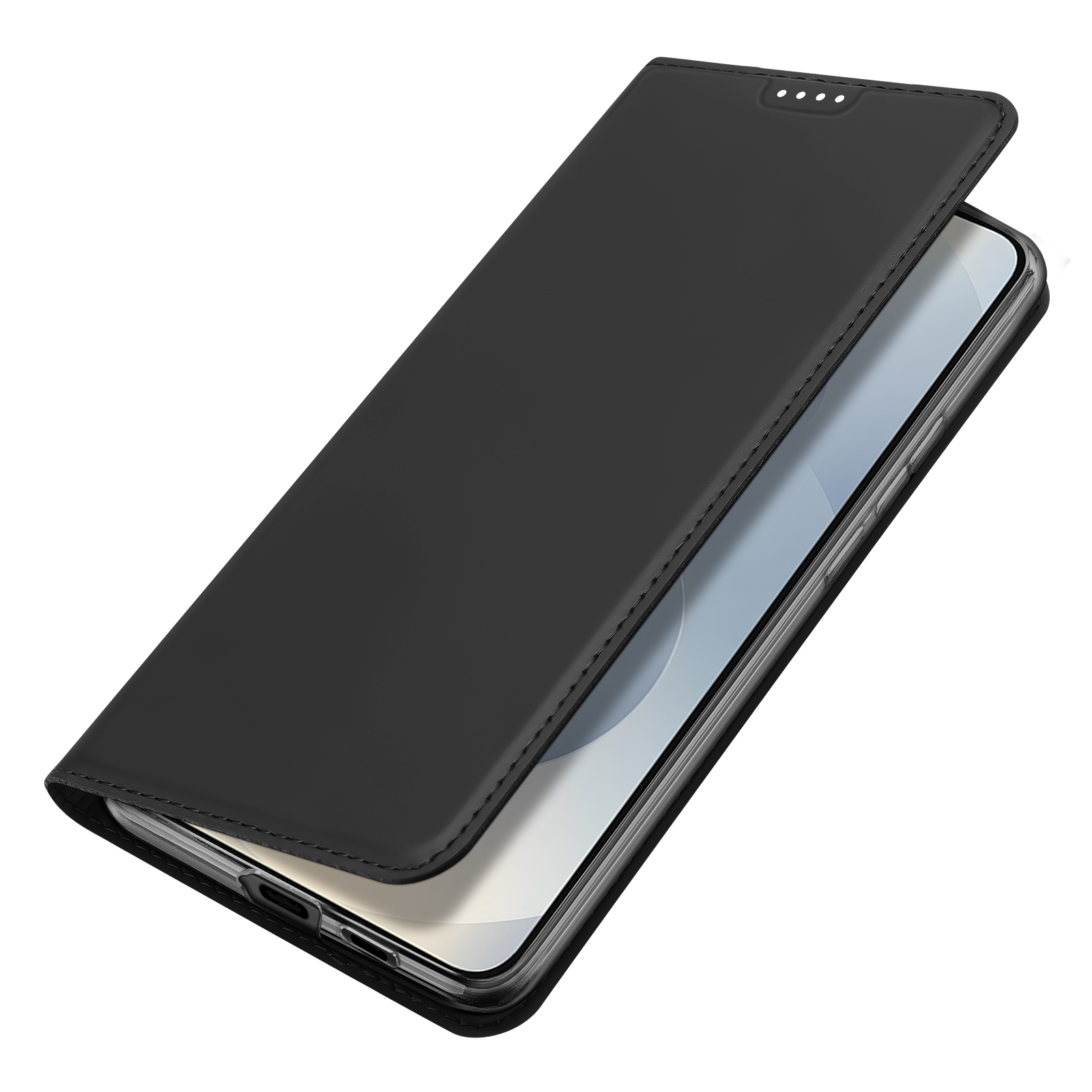 SS Gxy S26 Plus - DUX DUCIS Skin Pro Series Leather Black - 5