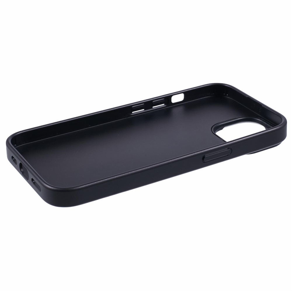 iPhone 15 - X-LEVEL Geometric Leather Black - 4
