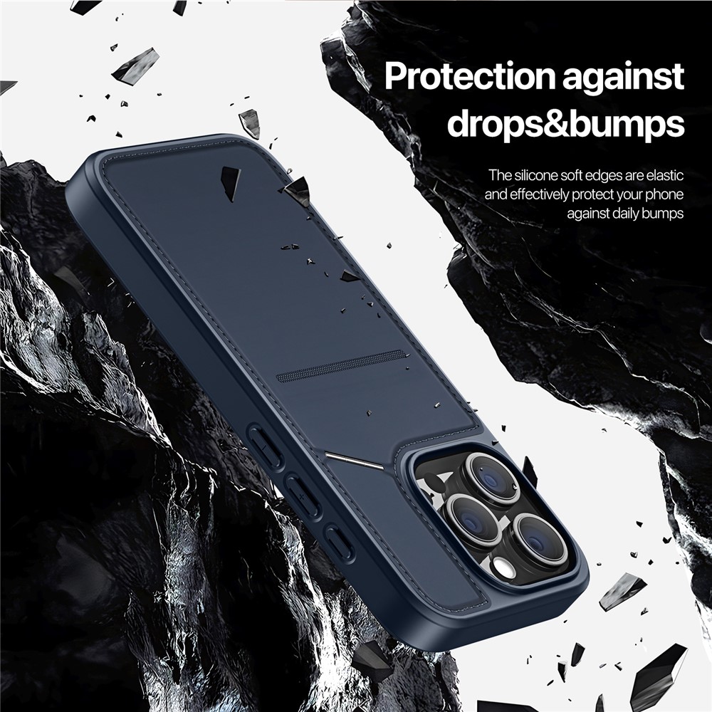 iPhone 16 Pro Max - DUX DUCIS Rafi Series Magnetic Blue - 4