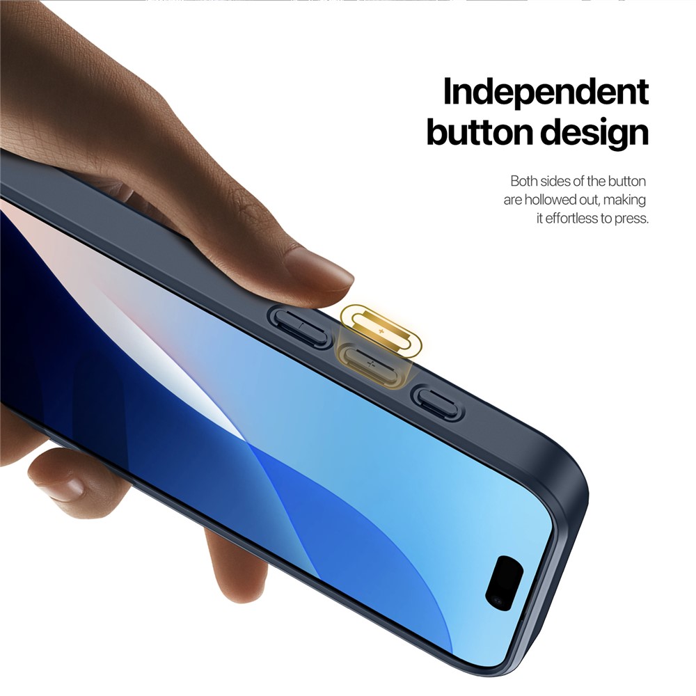 iPhone 16 Pro Max - DUX DUCIS Rafi Series Magnetic Blue - 5