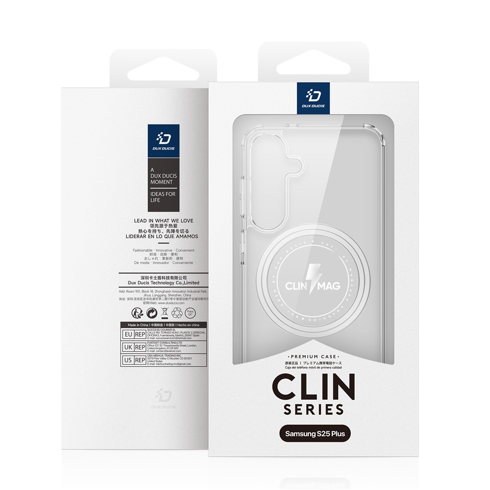 SS Gxy S25 Plus - DUX DUCIS Clear Case With Magsafe Transparent - 5