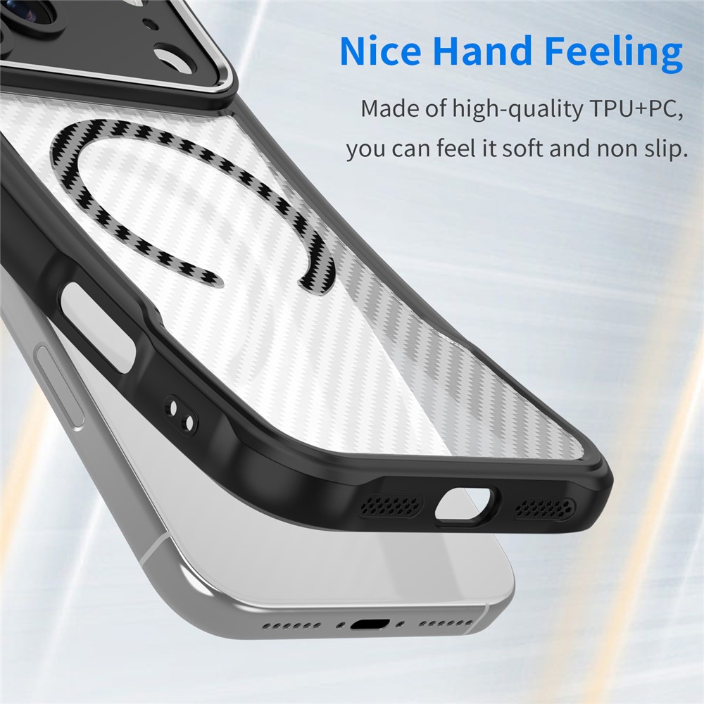 iPhone 17 Pro Max - Hybrid Carbon Fiber Black - 3