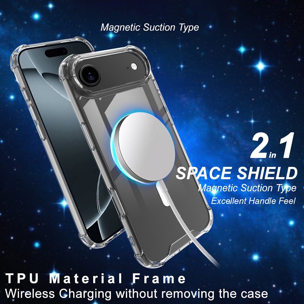 iPhone 17 Air - IMAK Clear Case With MagSafe - 3