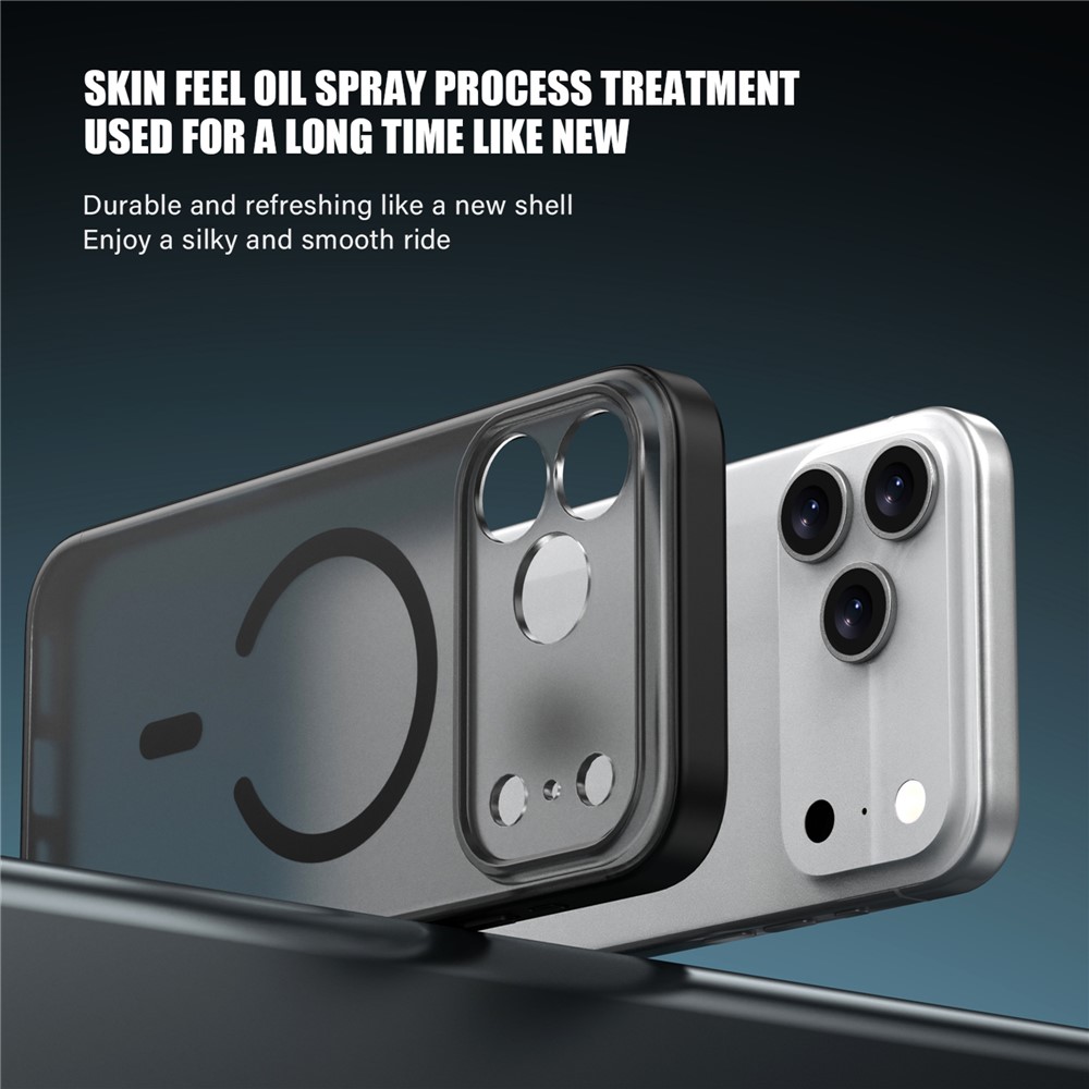 iPhone 17 Pro - IPAKY Magnetic Shockproof Black - 3