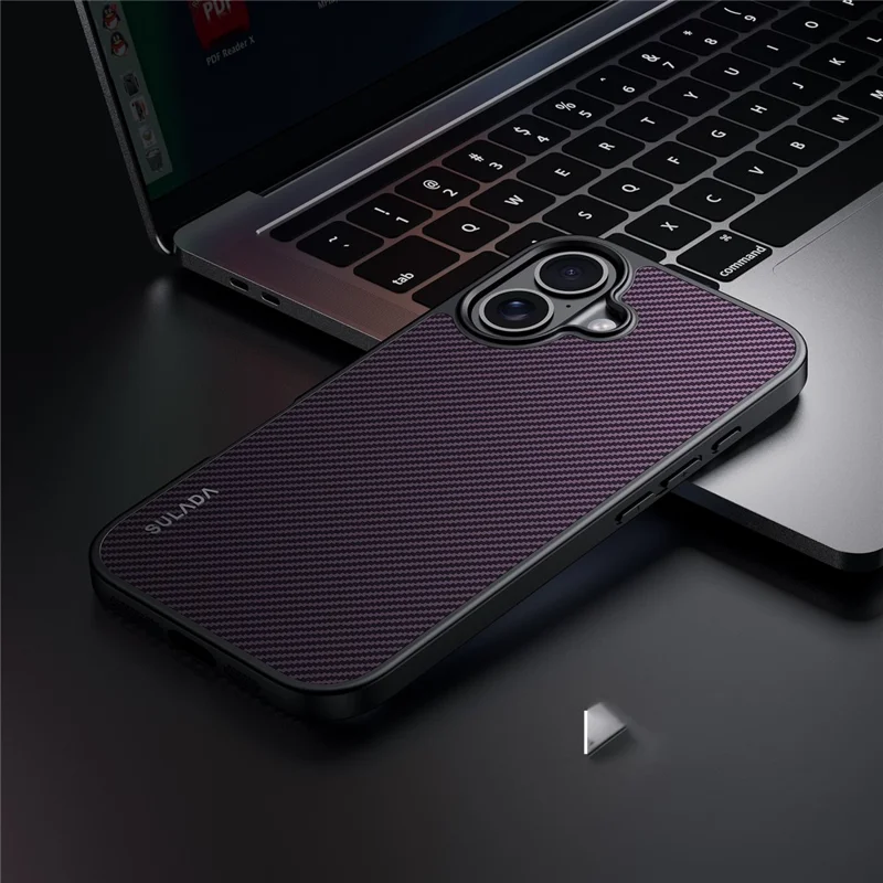 iPhone 17 - SULADA Metal Lens With MagSafe Purple - 3