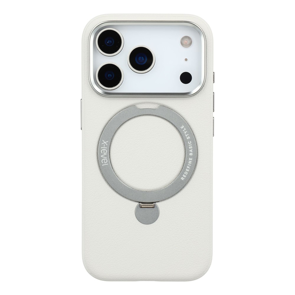 iPhone 17 Pro - X-LEVEL Kickstand Magnetic Case Grey - 3