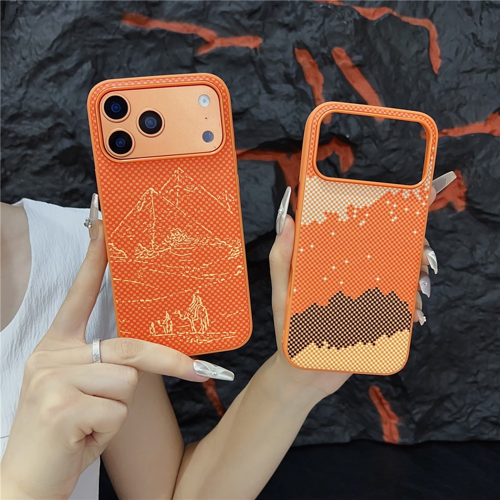 iPhone 17 Pro - Orange Synthetic Fiber Milky Way - 3