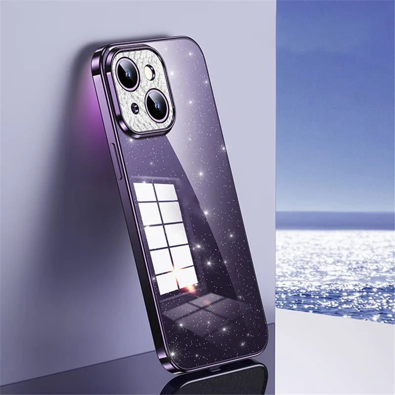 iPhone 15 - SULADA TPU Electroplating Purple - 3