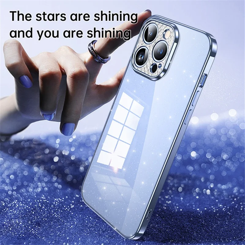 iPhone 15 - SULADA TPU Electroplating Purple - 5