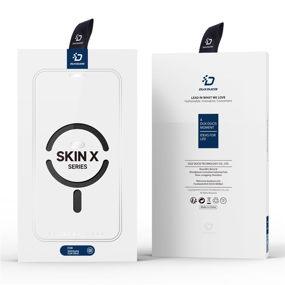 SS Gxy S24 Ultra - DUX DUCIS Skin X Pro With MagSafe Black - 5