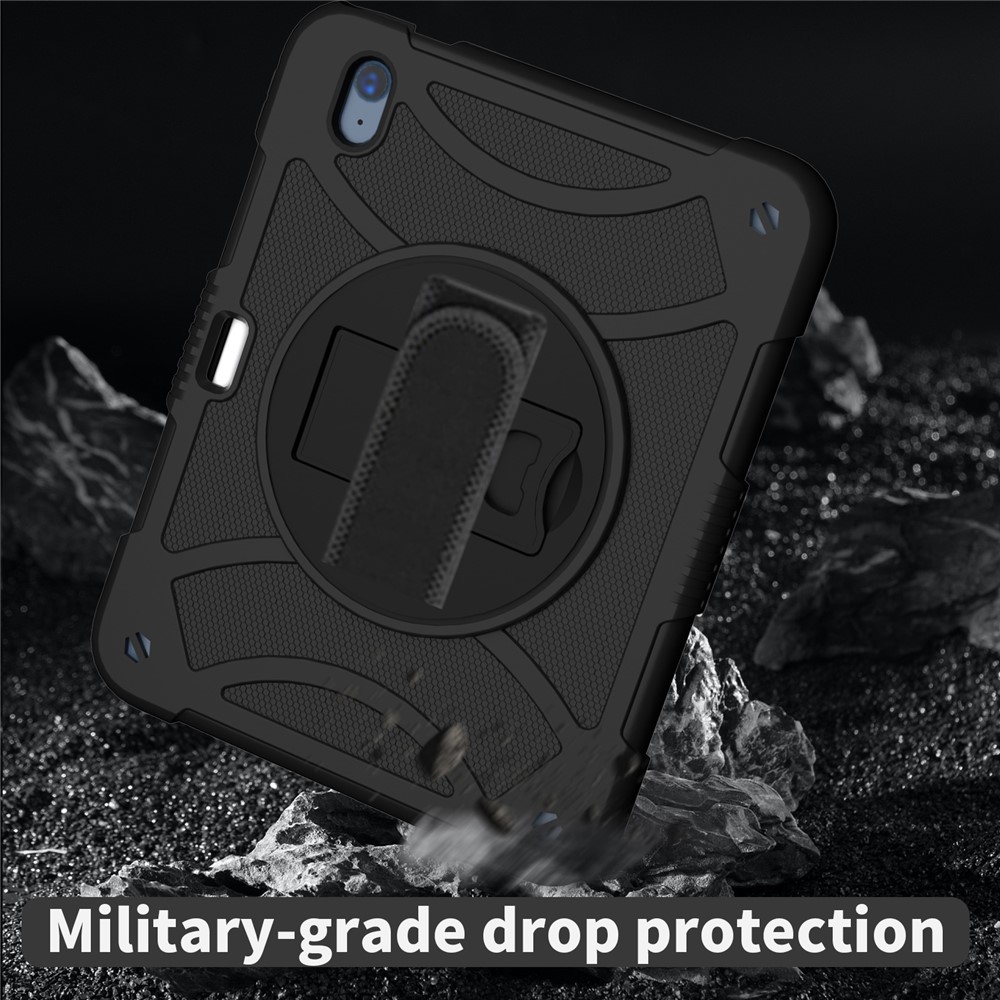 iPad 10.9 2022 - Shockproof With Handle Strap Black - 2