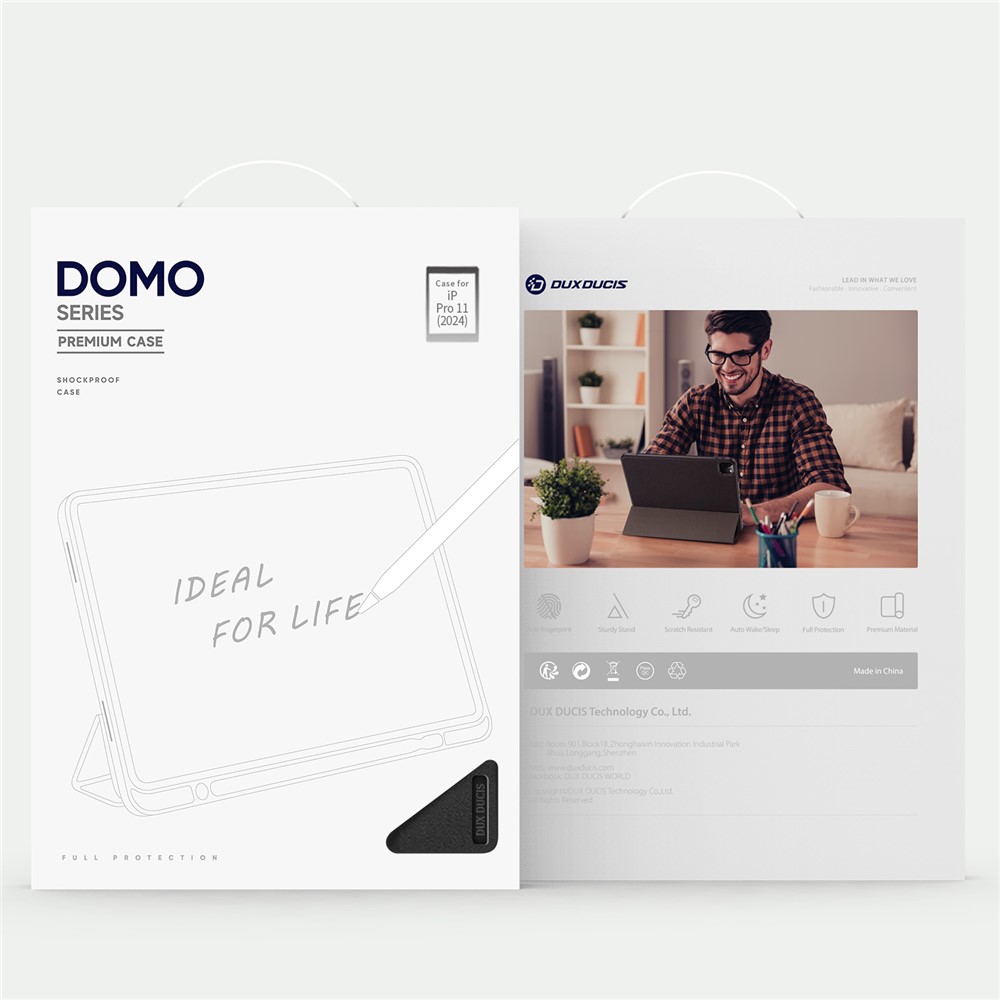 iPad Pro 11 2024 - DUX DUCIS Domo Series Black - 5