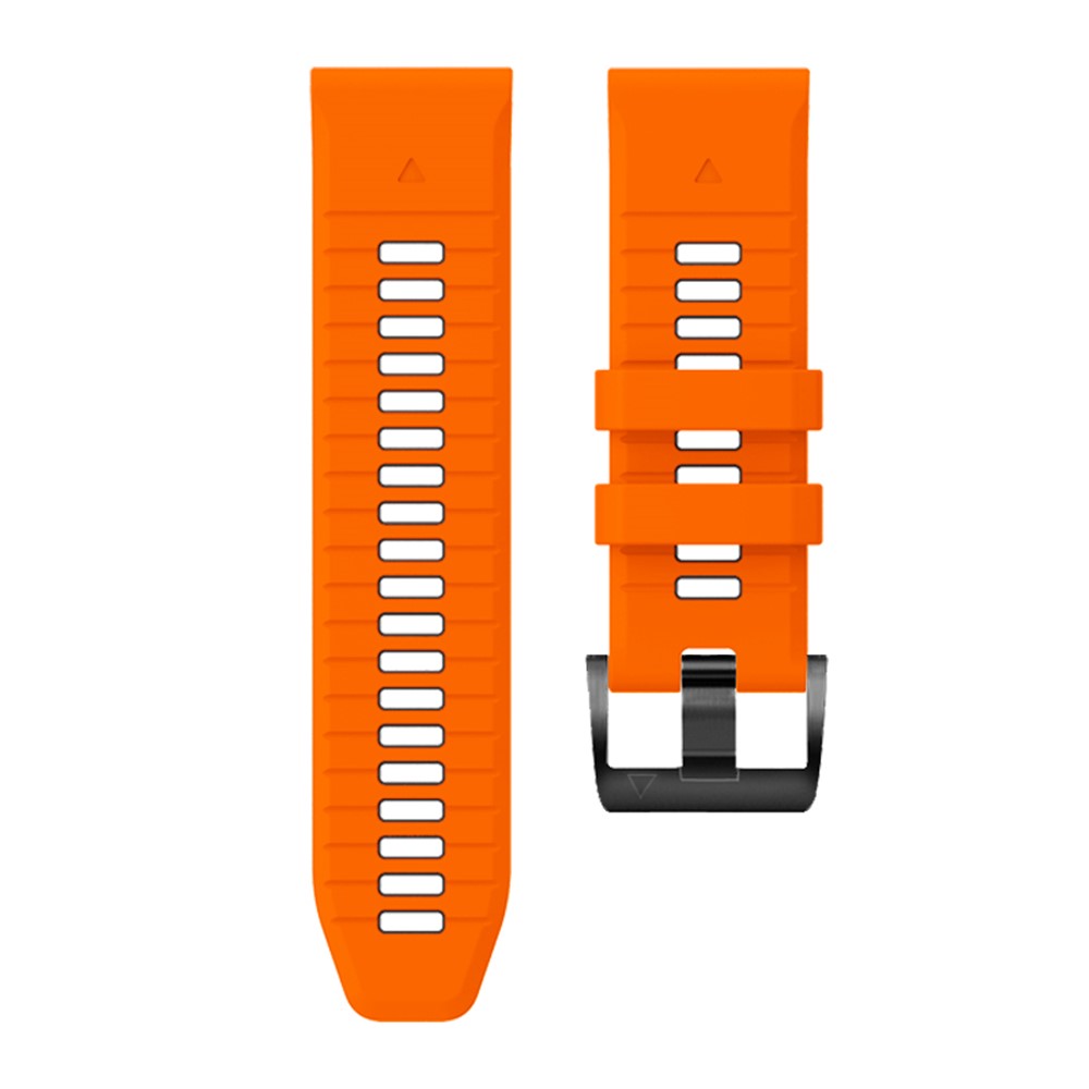 Garmin - Fenix 7X/7X Pro Dual Color Sport Strap Orange Black - 4