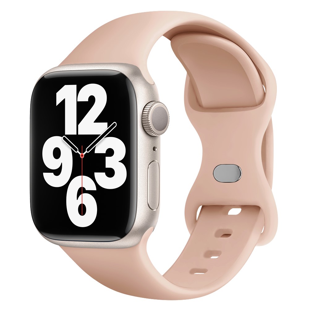 Apple Watch 46/49mm - KALEBOL Silicone Strap Pink - 2
