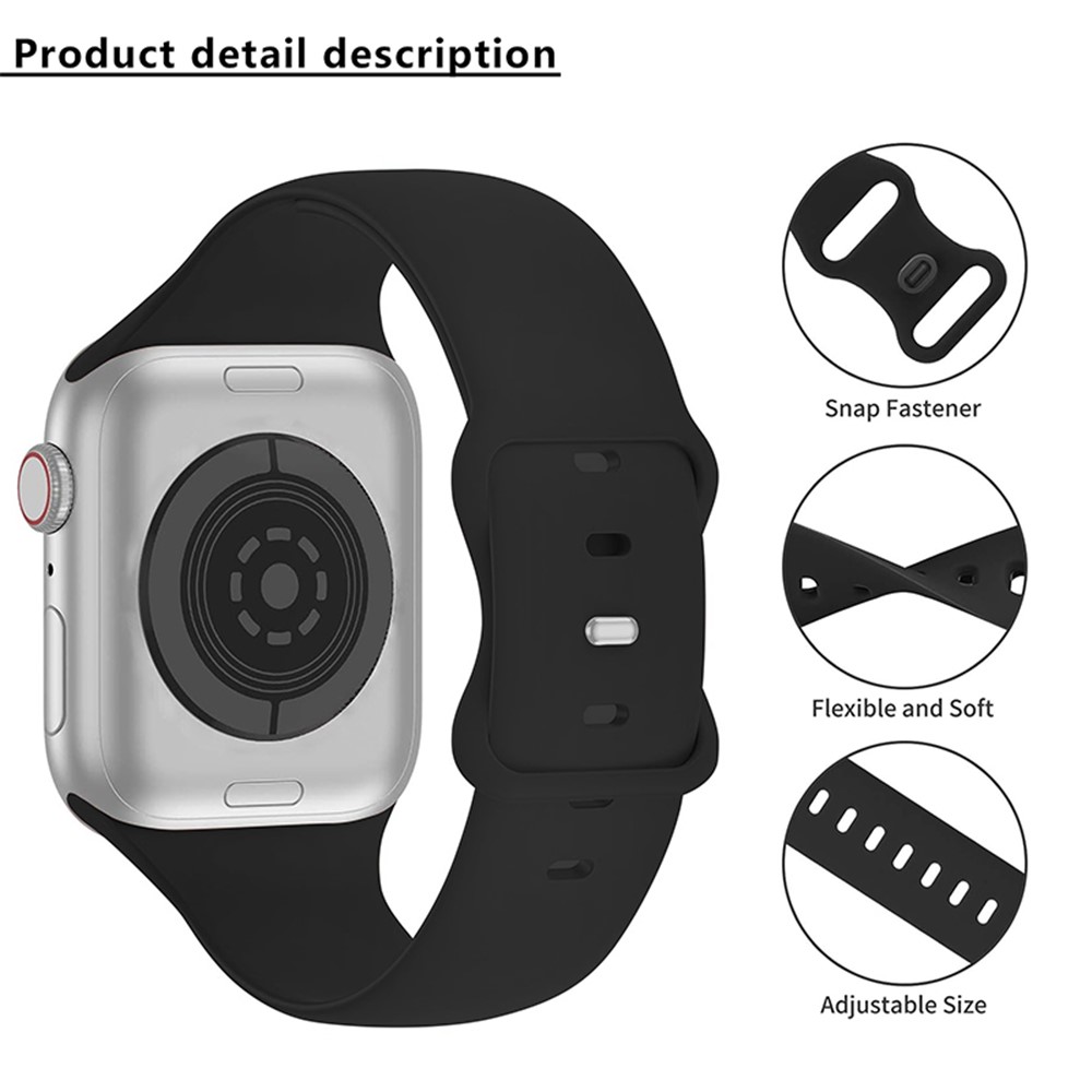 Apple Watch 46/49mm - KALEBOL Silicone Strap Pink - 3