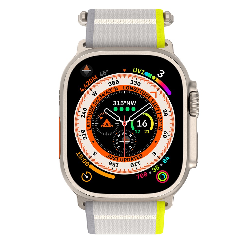 Apple Watch 45/49mm - Trail Loop Yellow/Beige - 5
