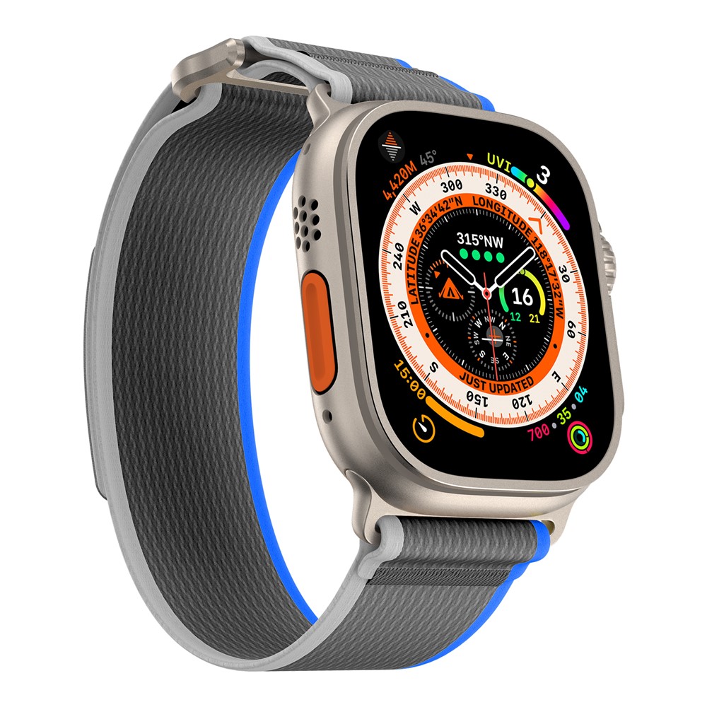 Apple Watch 45/49mm - Trail Loop Blue/Grey - 2