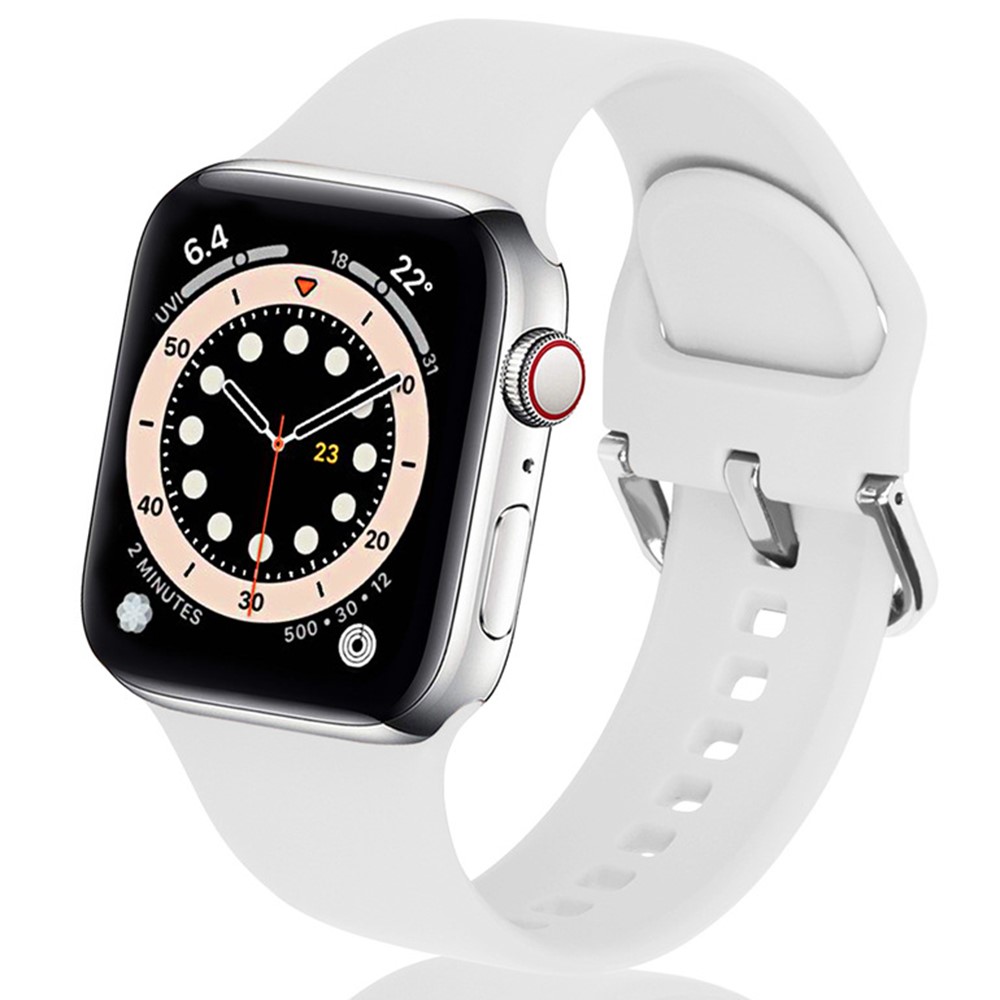 Apple Watch 41/42mm - KALEBOL Silicone Strap White - 3