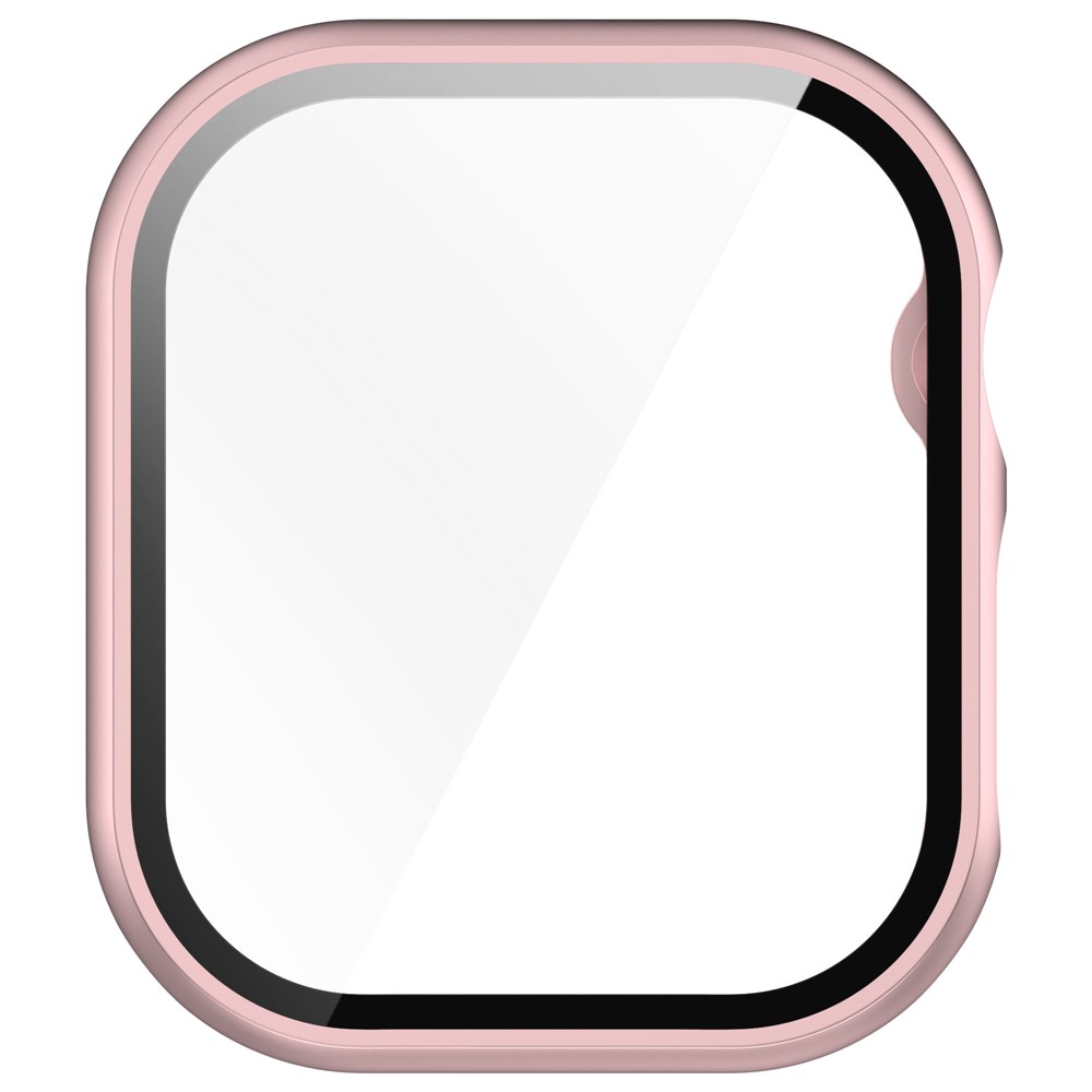Apple Watch Series10/11 42mm - Hard Case With Tempered Glass Rose Gold - 4