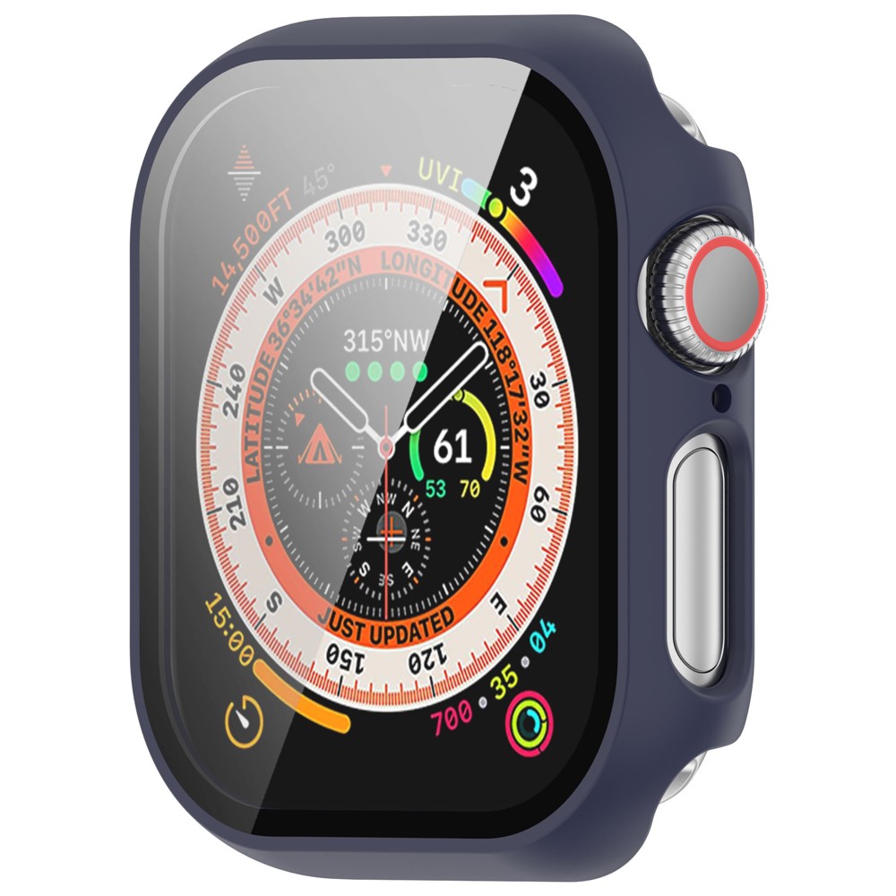 Apple Watch Series10/11 42mm - Hard Case With Tempered Glass Midnight Blue - 5