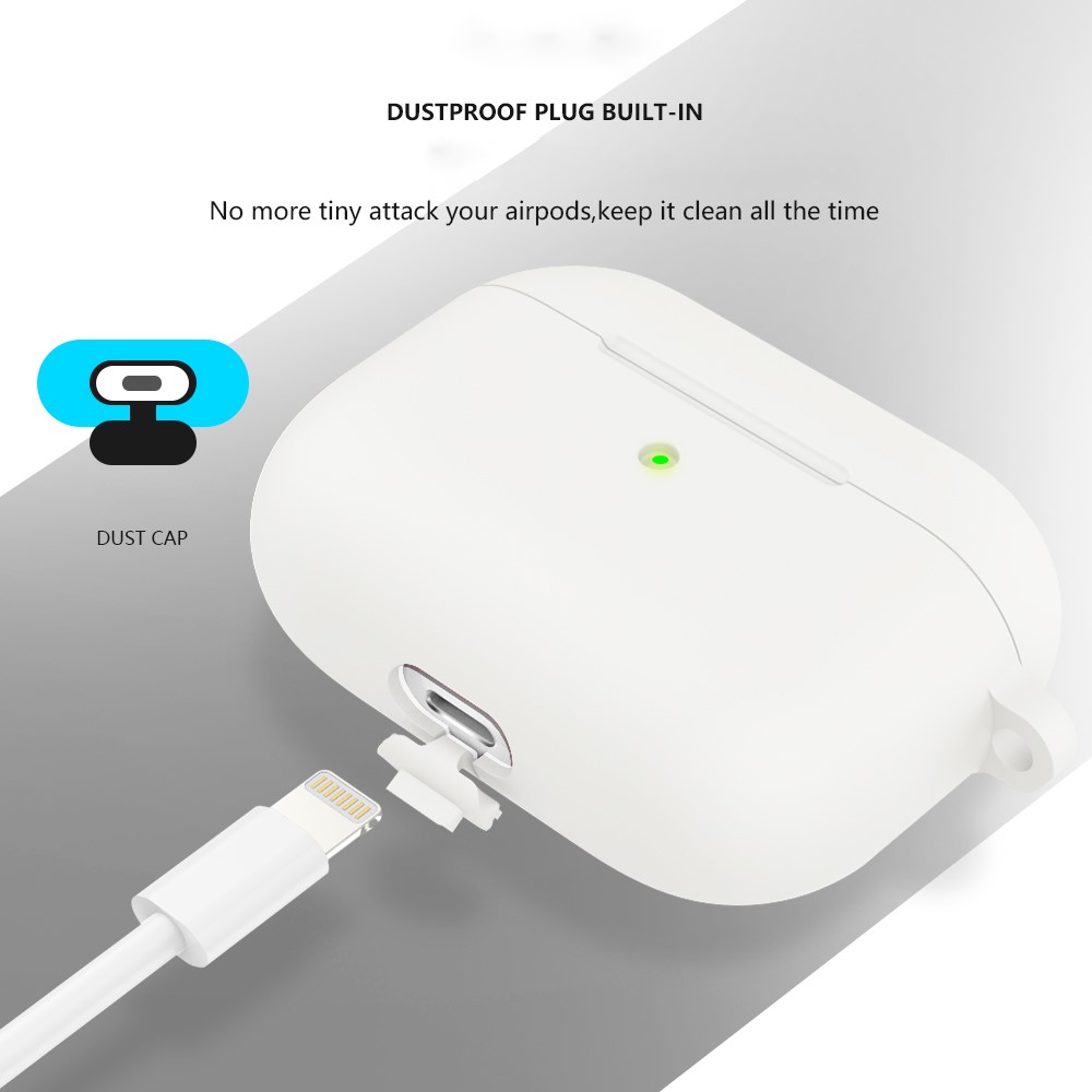 Apple AirPods 3 - Silicone Cover White - 4