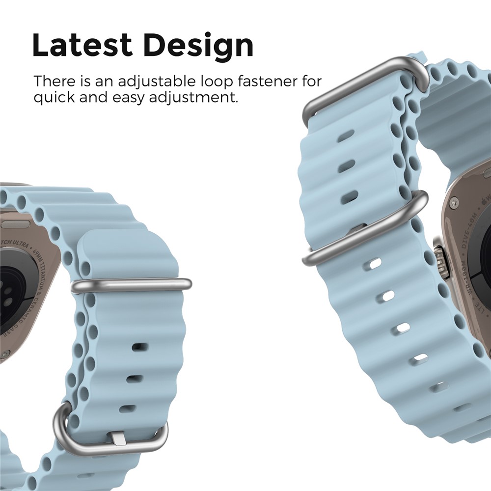 Apple Watch 41/42mm - Ocean Band Sky Blue - 4