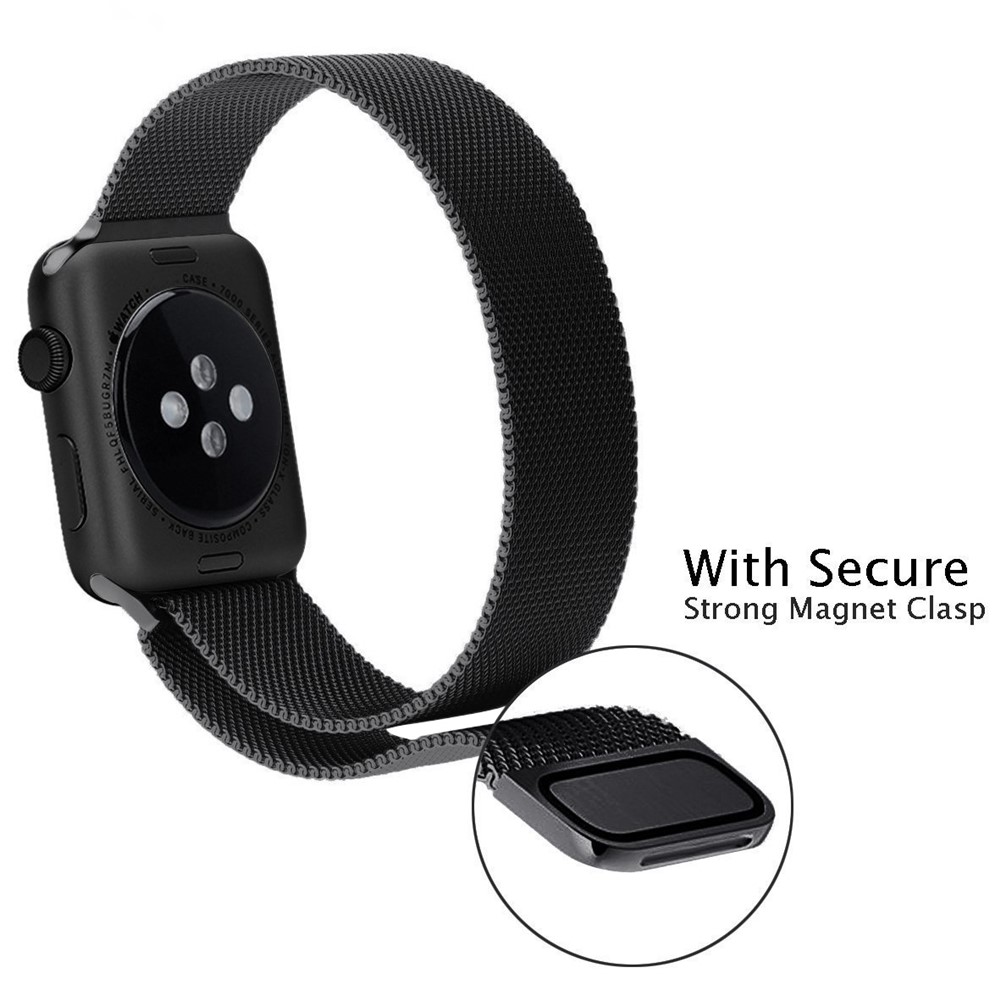 Apple Watch 44mm - Milanese Band Black - 3