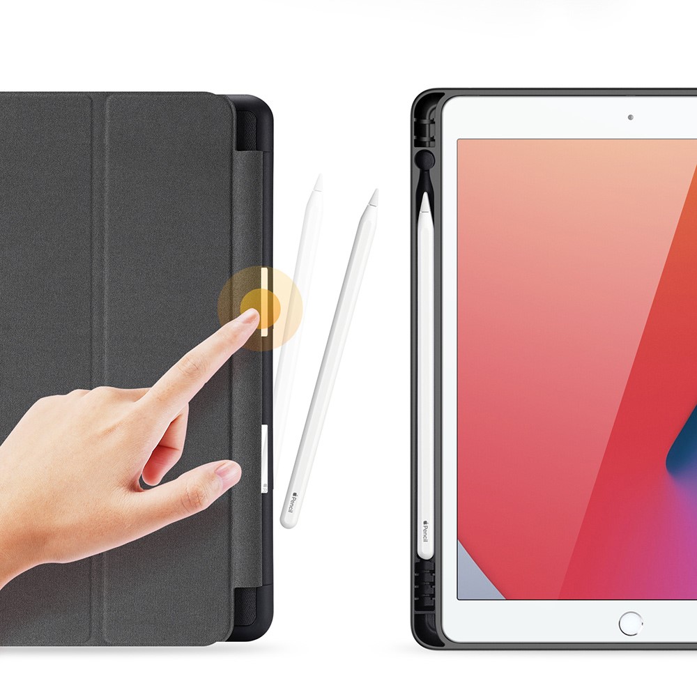 iPad 10.2 2019 - DUX DUCIS Domo Series Black - 4