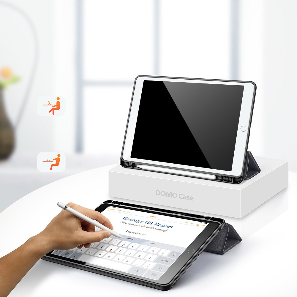 iPad 10.2 2019 - DUX DUCIS Domo Series Black - 7