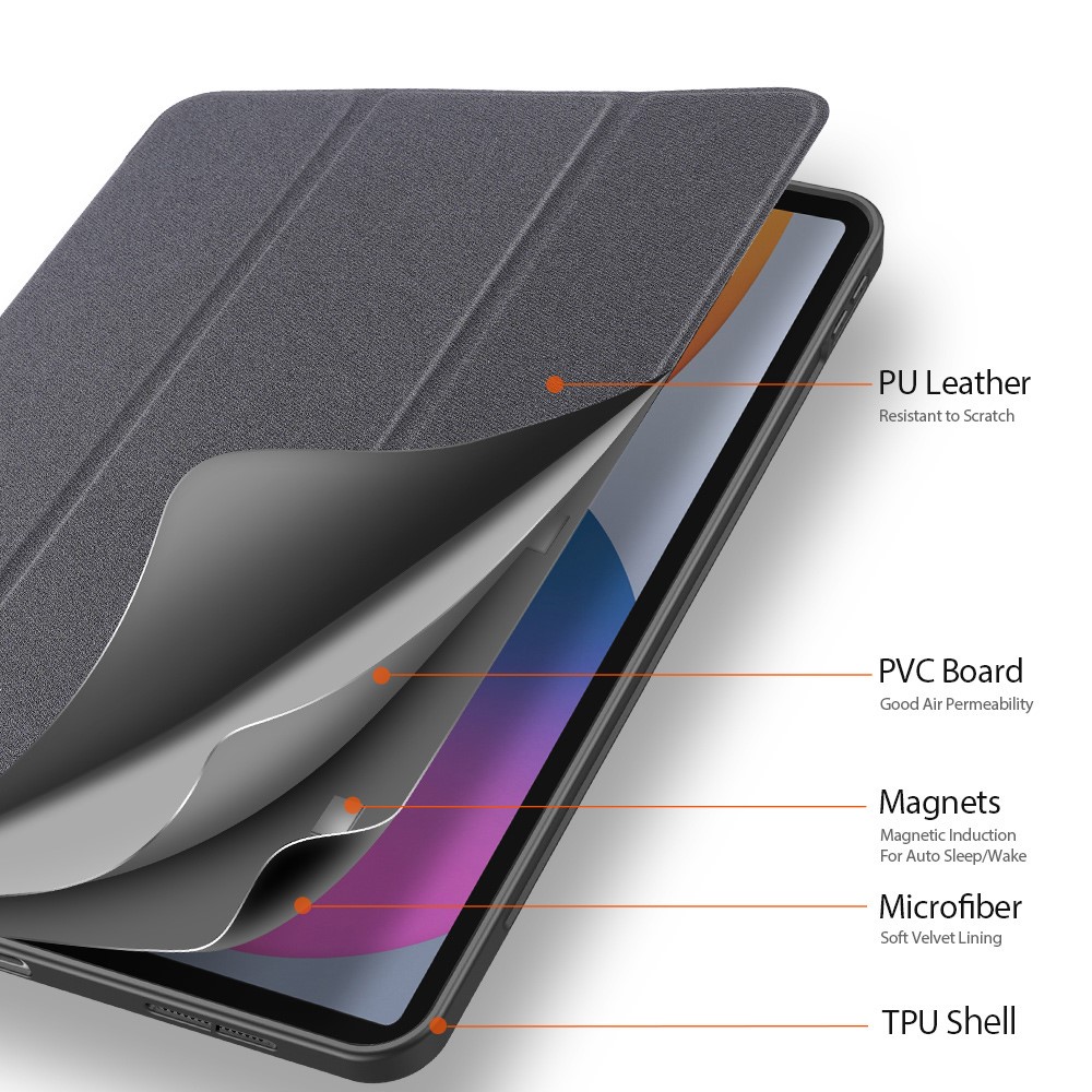 iPad Pro 11 2020 - DUX DUCIS Domo Series Black - 10