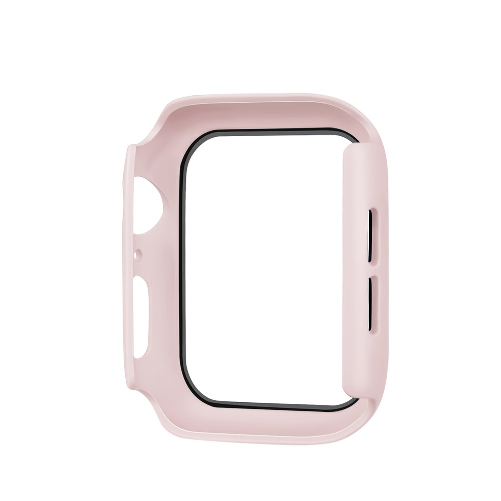 Apple Watch 44mm - PC + Tempered Glass Pink - 2