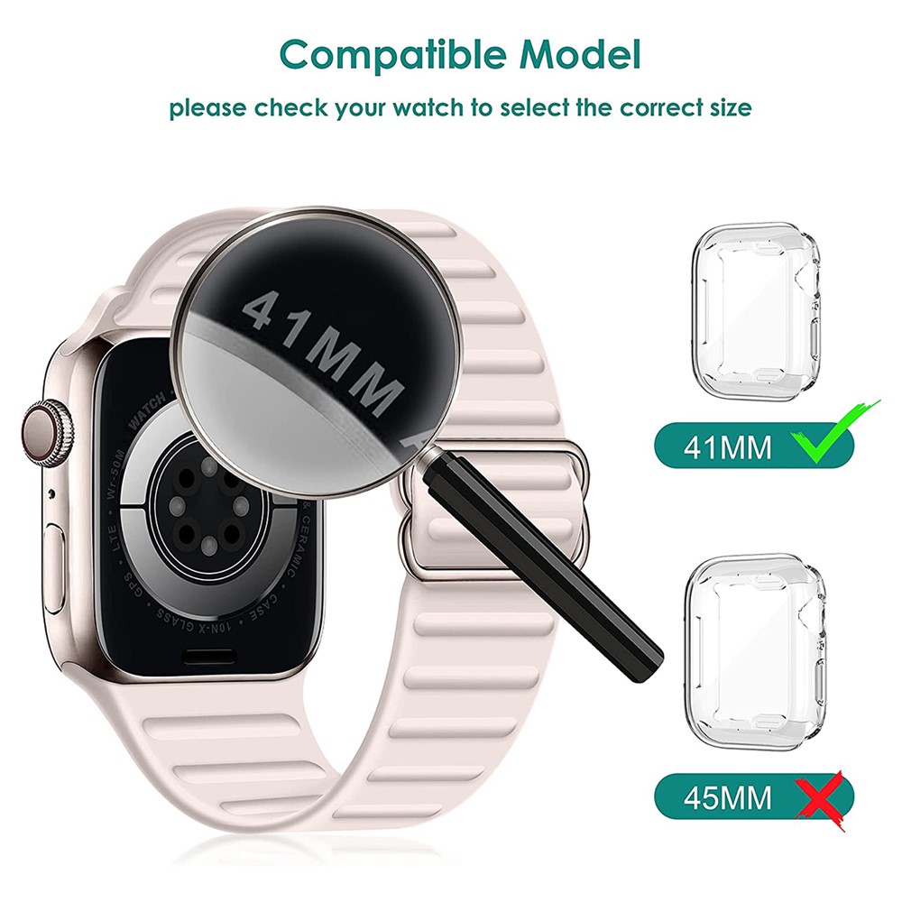 Apple Watch 41mm - TPU Transparent - 5