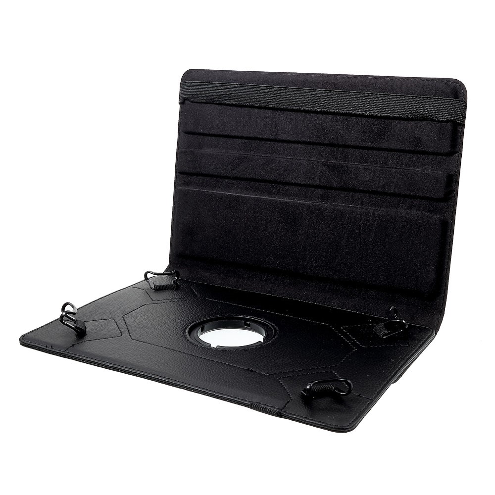 Universal Tab 9/10 - Leather Wallet Black - 7