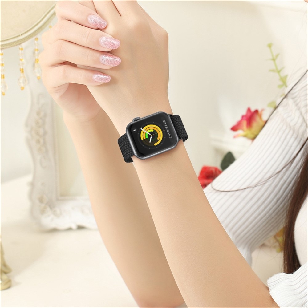 Apple Watch 45mm - Nylon Braided Black - 3