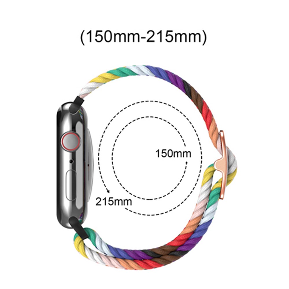 Apple Watch 45mm - Nylon Braided Black - 5