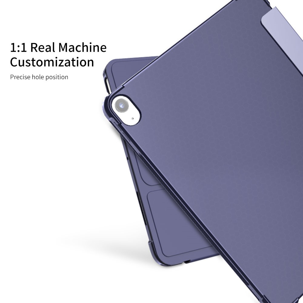 iPad 10.9 2022 - Leather Wallet Purple - 3