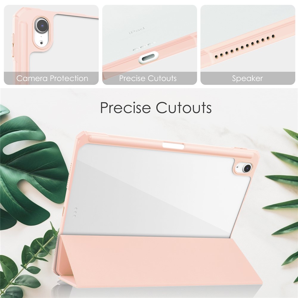 iPad Air 11 2024 - PU Leather Acrylic Pink - 4