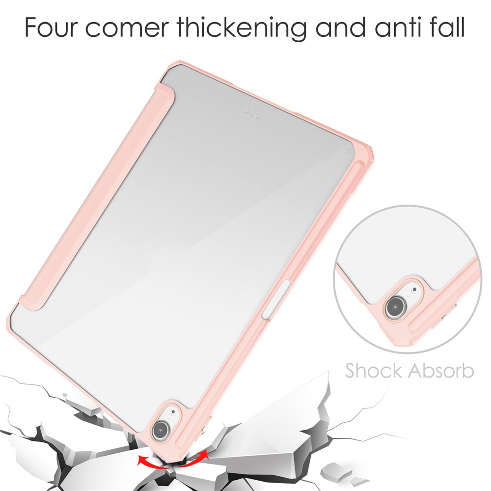 iPad Air 11 2024 - PU Leather Acrylic Pink - 6