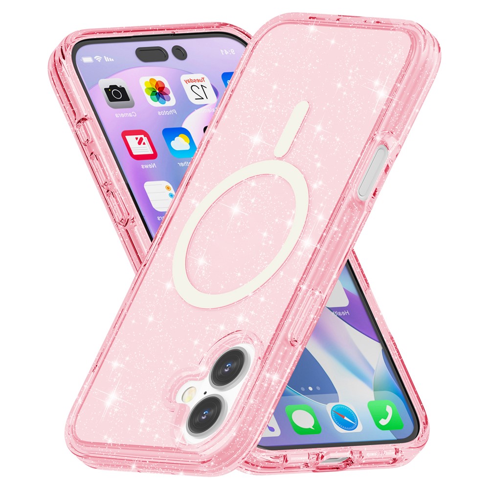 iPhone 16 - Glitter Powder With MagSafe Pink - 4